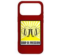 Coup De Pression | Chope de Bière Brasserie Maître Brasseur Coque pour iPhone 17 Pro Max