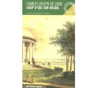 Coup d'oeil sur beloeil - Charles-Joseph de Ligne - Espace Nord - Poche - Guide