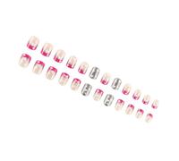 Coup Poings Carrés Faux Ongles Colues Sur Des Clous Sur Des Ongles Appuyez Sur Des Ongles Faux Ongles Artificiels Pour Les Femmes Les Filles Carré Faux Ongles