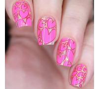 Coup Poings Carrés Faux Ongles Colues Sur Des Ongles Bâton Sur Des Clous Pres Sur Les Clous Faux Ongles Artificiels Pour Femmes Filles Colles Acryliques Sur Les Ongles Pour Les Femmes