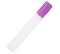 Coupe à aiguille à tricot, 16, 1x2.4x1, 6 pouces Case aiguille couture, rangement en tricot scellé en plastique transparent, porte-éloge violet pour la broderie coudre