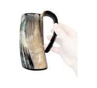 Coupe à boire Corne - Coupe pour corne potable Viking, tasse à eau corne | tasse à eau en corne rustique, tasse à bière, tasse à whisky avec poignée pour eau et bière,