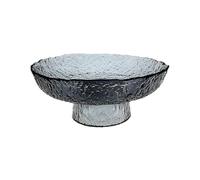 Coupe à fruits, coupe décorative à piédestal, Assiette à collation créative assiette à fruits en verre assiette à Dessert haut pied salon Table basse Table à manger assiette à collation for comptoir(G