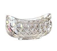 Coupe à fruits, coupe décorative à piédestal, Paniers de rangement de fruits modernes et élégants for comptoir de cuisine, décoration de la maison, centre de Table décoratif for légumes, pain, collati