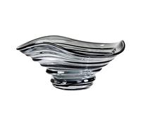 Coupe à fruits, coupe décorative à piédestal, Verre for la maison-bol décoratif, grand bol en verre, décoration de table, accessoires de centre de table basse(Grijs_M)