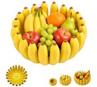 coupe à fruits créative en forme de banane,Coupe décorative pour fruits(L)