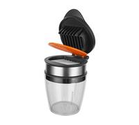Coupe à fruits multifonction - Lames en acier inoxydable pour couper rapidement les fraises, les raisins, les œufs, les bananes et les dattes rouges | Capacité trancheuse pour fruits, légumes et