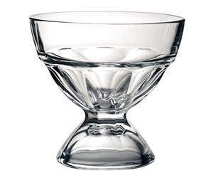 Coupe à glace américaine / sundae ronde ronde. 107 mm. Boîte de 24.