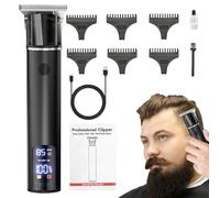 Coupe à la barbe et aux cheveux - machine à raser sans fil, de cheveux électriques, dispositif de toilettage imperméable | Le coupe-lame rechargeable offre une précision et un outil profession