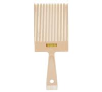 Coupe à la Coupe de Cheveux Précise Peigne Plate Plat, Outil de Coiffure de Conception Ergonomique pour Hommes et Femmes Accessoires de Coiffeur de Salon Portable Compact et Léger