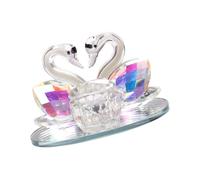 Coupe à Liquides pour Ongles en Cristal, Forme Élégante de Colvert | Transparent, Compatible Plusieurs Liquides, Visibilité Claire du Reste, pour Salon Professionnel et École