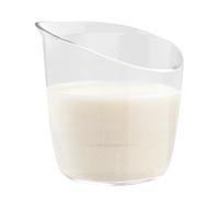 Coupe à mesurer pour nouveau-né - Coupe d'alimentation pour bébé réutilisable avec marquage à l'échelle, coupe en fonte facile à supporter avec sortie de gestion | Messager de bébé pour collecter des