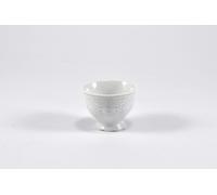 Coupe à miel et confiture, 0,05 l, porcelaine tchèque, Sonata, dentelle blanche, Leander