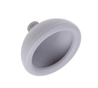 Coupe à percussion thoracique avec paume, Grey | Tasse de massage à à pression en silicone, tasse physique de poitrine, traitement par percussion