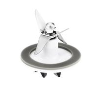 Coupe-agrumes De Rechange Avec Joint En Caoutchouc, 2 Pièces/ensemble, Compatible Avec Cuisinart, Mélangeur, Pièces De Cuisine Blanches, Coupe-agrumes