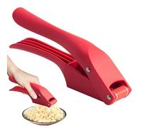 Coupe-ail 2 en 1 - Hachoir à ail en acier inoxydable 2 en 1 | Outil de pressage hachoir à ail anti-rouille pour cuisine