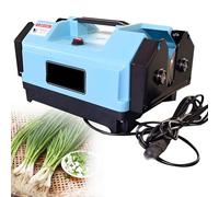 Coupe-ail électrique pour racines, machine à double tête pour couper la barbe et les racines de l'ail et de l'oignon