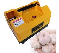 Coupe-ail électrique pour rhizome et racine bilatérale pour ail et oignon, coupe efficacement la barbe et les racines, outil de cuisine idéal pour la cuisine et la préparation des aliments