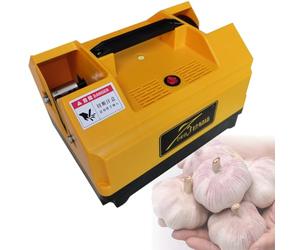 Coupe-ail électrique pour rhizome et racine bilatérale pour ail et oignon, coupe efficacement la barbe et les racines, outil de cuisine idéal pour la cuisine et la préparation des aliments