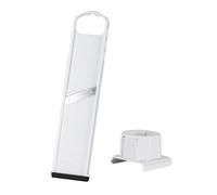 Coupe-ail facile à utiliser pour la cuisine à la maison - Coupe-gingembre en acier inoxydable double face - Outil de tranchage de légumes multifonction