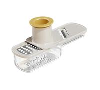 Coupe Ail, Moulin à Ail Multifonctionnel en Acier Inoxydable, Râpe à Ails et Gingembre Manuelle avec Poignée Antidérapante, Mini Hachoir à Ails Amovible, pour Ustensiles de Cuisine