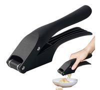 Coupe-ail, Presse-ail 2 en 1,Broyeur d'ail en acier inoxydable | Ortable Kitchen Gadget Presse-ail Mincer, Outil de pressage Mincer résistant à la rouille pour l'ail, le gingembre