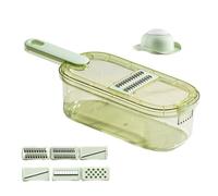 Coupe-aliments - Trancheuse à fromage - Trancheuse à légumes avec bac de rangement Ustensiles de cuisine pour la cuisson pommes de terre carottes préparation barbecue camping