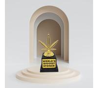 Coupe amusante "World's Biggest Stoner" - Une coupe à plaisanterie très "végétale" - Mad Monkey