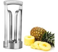 Coupe Ananas, Coupeur D'ananas en Acier Inoxydable, Éplucheur D'ananas Coupes, Ananas Peeler pour la Maison et la Cuisine