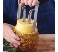 Coupe-ananas En Métal Professionnel Trancheuse En Acier Inoxydable