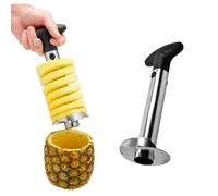 Coupe-ananas, extracteur de coupe-ananas en acier inoxydable, lame améliorée, renforcée et plus épaisse, nouveau coupe-ananas (réutilisable)