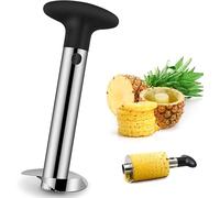Coupe-Ananas, Outil pour Éplucher l’Ananas et en Retirer le Cœur, en Acier Inoxydable, Outil de Cuisine Facile à Utiliser