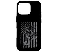 Coupe-Arbre Drapeau américain Tronçonneuse Arborist Patriot Coque pour iPhone 16 Pro