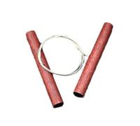 Coupe-argile en fil métallique - Outils de boue pour poterie, lame de coupe en acier inoxydable avec manche en bois, fournitures de sculpture en céramique et bois | Pour les amateurs d'artistes Studio