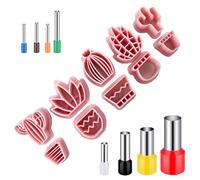 Coupe-argile pour boucles d'oreilles, coupe-boucles d'oreilles, petites boucles d'oreilles, outils de coupe d'argile, accessoires de bijoux polyvalents pour la fabrication de pendentifs d'oreille