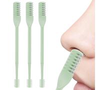 Coupe-aso manuel pour hommes | Tosaer nez à double tête | outil de soin rotatif 360° 3 pièces pour