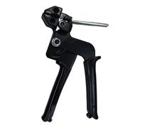 Coupe-attache-câbles de serrage Pince Coupante Autobloquante Robuste 20,32 | Outil tendeur pour colliers de serrage en acier inoxydable Fixation Clôture Poulailler Réparation Tuyau d'Échappemen