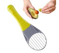 Coupe-Avocat - Outil à Avocat Multifonction Découpeur Dénoyauteur Séparateur | Éplucheur Dénoyauteur Prise Ergonomique, Cuillère Extracteur Noyau, Accessoire Cuisine Découpe