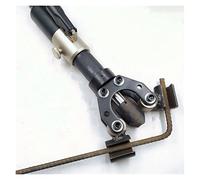 Coupe-barres d'armature, Cintreuse de barre d'acier hydraulique manuelle renforcée cintreuse en acier filetée portative d'angle de 90 ° 10-14mm