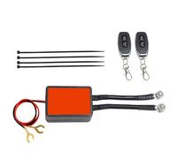 Coupe-batterie 12 V 300 A | Séparateur de batterie intelligent DC | Interrupteur principal à courant élevé pour moto, bateau, marine, VTT, camion, remorque, caravane, systèmes audio