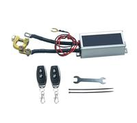 Coupe Batterie Boîtier Métallique - Stylish Étanche Et Protecteur À, Distance avec Télécommande, pour Camping Car Camion 4x4 | Multipurpose Outdoor Indoor Utility Sturdy Functional