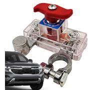 Coupe-Batterie Cosse Supérieure - Laiton PC 7,8x6,3cm | Isolateur Puissance Bouton Protection | Commande Électrique Automobile Garage Atelier Berline RV SUV Camion Van Camionnette Sécurité Pro