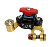 Coupe-batterie De Voiture, Camion Avec Petit Interrupteur Principal, Coupe-circuit Rotatif À 360°, Universel 12 V-24 V, De Batterie Épais Pour Borne Négative Du Véhicule, Avec Affichage De Ten