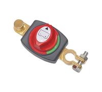 Coupe-batterie - Interrupteur principal de batterie - 12 V - 48 V - Pour voiture, moto, bateau, caravane, yacht, bus, bateau, voyage (A)