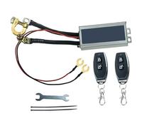 Coupe-batterie rapide,Protection intelligente à arrêt automatique | Coupe-batterie à distance avec télécommande - Pour berline, SUV, RV, camionnette, VTT, bateau, applications marines et voyages