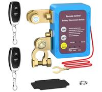 Coupe batterie télécommandé, coupure d alimentation pour véhicule 240A courant max, fixation sûre avec verrouillage puissant, veille 3 mA, déconnexion automatique 12 V, isolateur ON OFF