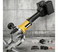 Coupe-Béton Sans Fil avec 2 Batteries, Moteur Brushless 2000W & 2100 tr/min pour Fers à Béton et Tuyaux, Technologie de Coupe à Froid sans Étincelles 5cm / 2 in