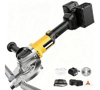 Coupe-Béton Sans Fil avec 2 Batteries, Moteur Brushless 2000W & 2100 tr/min pour Fers à Béton et Tuyaux, Technologie de Coupe à Froid sans Étincelles 3cm / 1.2 in