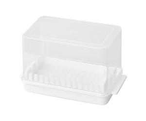Coupe Beurre Boîte Rangement - Grande Capacité 454g Contenant PP Avec Couvercle | Réfrigérateur Beurrier Et Outil Découpe | Coupe Fromage Multifonctionnel Pour Maison Garde Manger Camping, 16.5x9.5x10