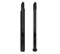 Coupe-Boîte Rétractable En Alliage D'aluminium,9mm Snap-Off Lames En Acier À 30 Degrés Couteau Utilitaire Verrouillage Automatique Outils De Coupe D'art - Type 1black 1gray